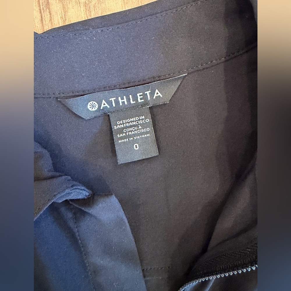 Athleta Sleeveless Black Jumpsuit Size 0 - Picture 10 of 10